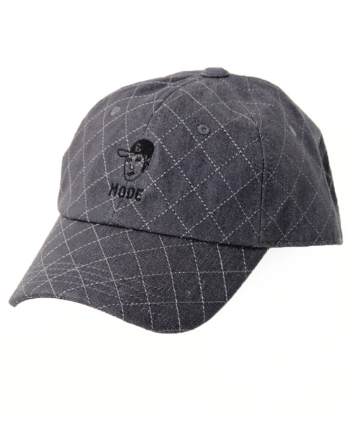 14+（イチヨンプラス）の「キルティング風MODEキャップ＿14+オリジナル（キャップ・メンズ・グレー/ネイビー/ブラック・FREE）」の9枚目の写真