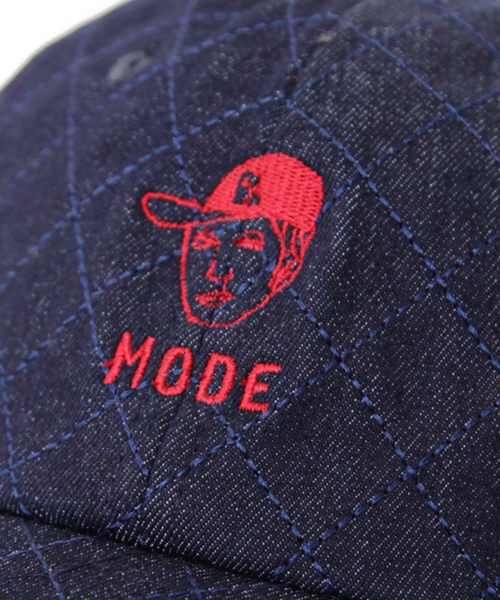 14+（イチヨンプラス）の「キルティング風MODEキャップ＿14+オリジナル（キャップ・メンズ・グレー/ネイビー/ブラック・FREE）」の4枚目の写真