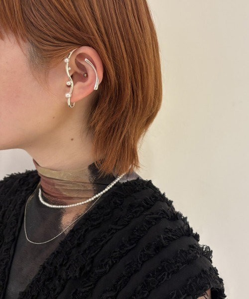 Jouete(ジュエッテ)の「サークル ピアス(ピアス(両耳用)・レディース・イエローゴールド・FREE)」の5枚目の写真