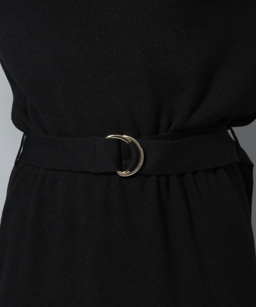 Andemiu（アンデミュウ）の「【ブラウンWEB限定】ベルトツキボトルネックワンピース（ワンピース・レディース・ブラック/グレー/その他/ピンク・FREE）」の15枚目の写真