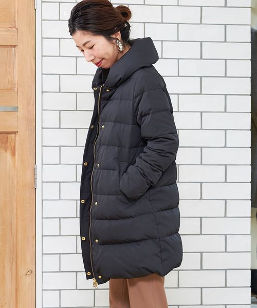 le.coeur blanc（ルクールブラン）の「ショールカラーロングダウン