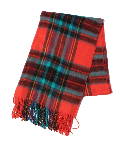 WEGO（ウィゴー）の「カラーチェックストール（ストール/ショール・レディース・ベージュ/ブルー/サックスブルー/イエロー/レッド・FREE）」の5枚目の写真