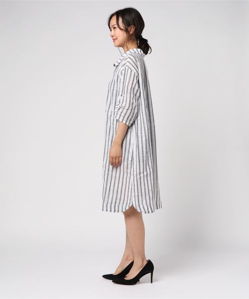 LBC（エルビーシー）の「コットンスラブ3WAYワンピース（ワンピース・レディース・ブラック/ネイビー/その他35・M/L）」の4枚目の写真