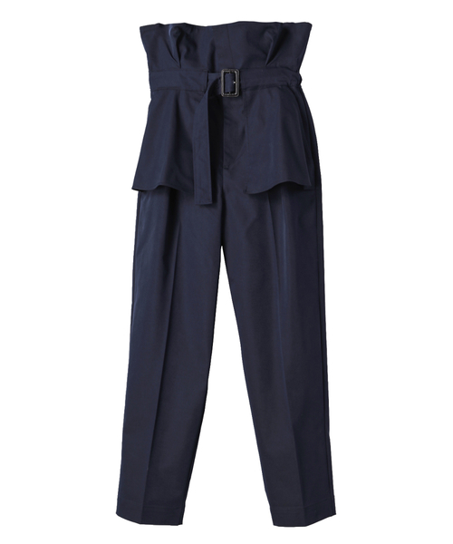 CLANE（クラネ）の「MILITARY WAIST POCKET PANTS（その他パンツ・レディース・カーキ/ネイビー/ブラック・0/1/2）」の3枚目の写真