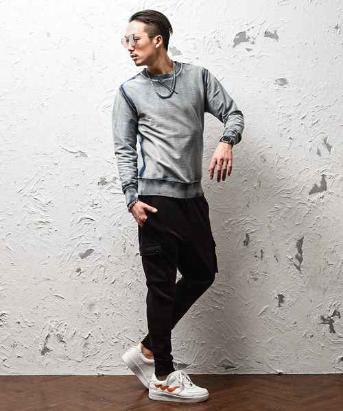 JOKER（ジョーカー）の「ＴＣスウェットサルエルP（スウェットパンツ・メンズ・ブラウン系その他/チェック/ブラック系その他2/ブラック/ブラウン/カーキ/ブラック系その他/ブルー系その他/チャコール/ネイビー/レッド/ホワイト系その他/杢グレー/グレー系その他・S/XL/L/M）」の21枚目の写真