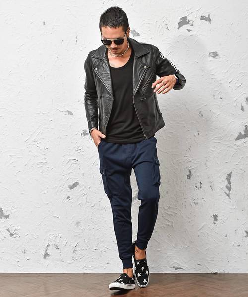 JOKER（ジョーカー）の「ＴＣスウェットサルエルP（スウェットパンツ・メンズ・ブラウン系その他/チェック/ブラック系その他2/ブラック/ブラウン/カーキ/ブラック系その他/ブルー系その他/チャコール/ネイビー/レッド/ホワイト系その他/杢グレー/グレー系その他・S/XL/L/M）」の20枚目の写真