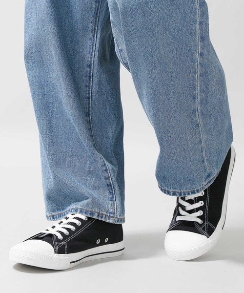 WEGO（ウィゴー）の「WEGO/キャンバスローカットスニーカー（スニーカー・メンズ・ホワイト/ブラック/ブラック系その他・X-LARGE/XX-LARGE/XXX-LARGE）」の9枚目の写真