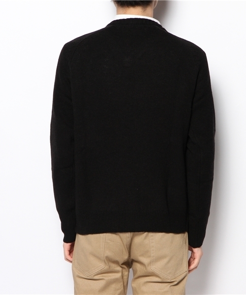 SENSE OF PLACE by URBAN RESEARCH（センスオブプレイスバイアーバンリサーチ）の「ラムVネック（ニット/セーター・メンズ・ブルー/レッド/ゴールド/ブラック/チャコール/グリーン・38/40）」の8枚目の写真