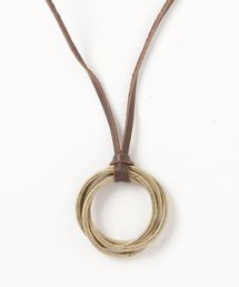 TopIsm（トップイズム）の「マルチパターン革紐ネックレス（ネックレス）」