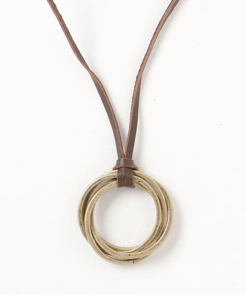 セール】マルチパターン革紐ネックレス（ネックレス）｜TopIsm（トップ