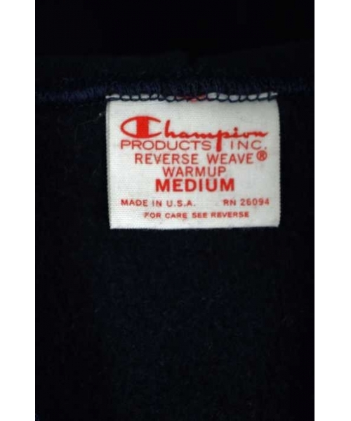 ブランド古着】USA製 REVERSE WEAVE 復刻赤タグ 単色タグ ジップアップ