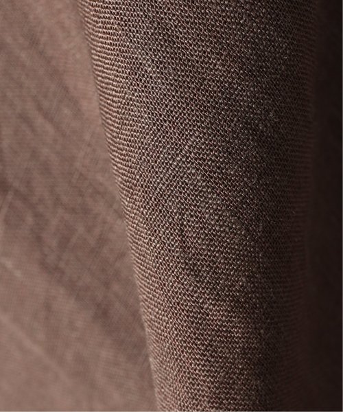 EDIFICE（エディフィス）の「ウォッシュド リネン カッタウェイカラー シャツ（シャツ/ブラウス・メンズ・ホワイト/ネイビー/ブラウン/ブルー系その他・SMALL/MEDIUM/LARGE/X-LARGE）」の18枚目の写真