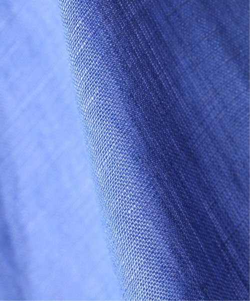 EDIFICE（エディフィス）の「ウォッシュド リネン カッタウェイカラー シャツ（シャツ/ブラウス・メンズ・ホワイト/ネイビー/ブラウン/ブルー系その他・SMALL/MEDIUM/LARGE/X-LARGE）」の20枚目の写真