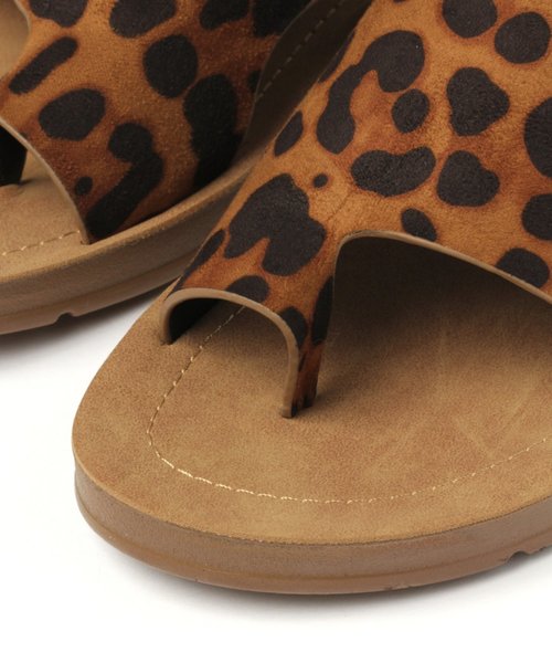 niko and...（ニコアンド）の「オリジナルトングサンダル（サンダル・レディース・ブラウン/アイボリー・MEDIUM/LARGE/SMALL）」の12枚目の写真