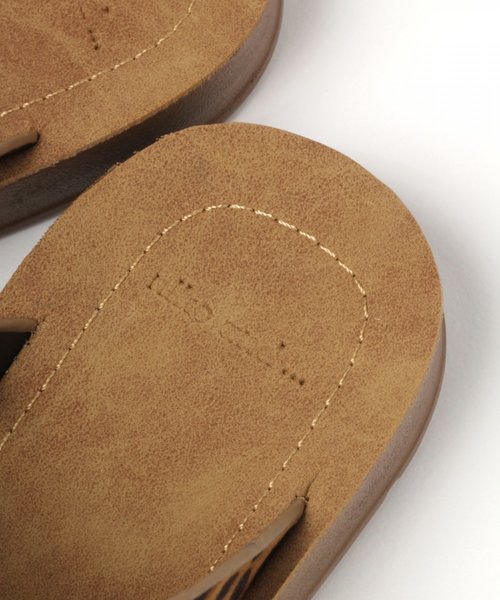 niko and...（ニコアンド）の「オリジナルトングサンダル（サンダル・レディース・ブラウン/アイボリー・MEDIUM/LARGE/SMALL）」の3枚目の写真