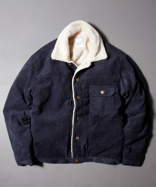 mauan様 visvim ネイビー ボアコーデュロイジャケット mauan様 visvim ネイビー ボアコーデュロイジャケット visvim ネイビー