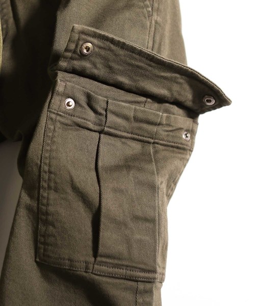 MEN'S BIGI（メンズビギ）の「ハイパワーストレッチ カーゴパンツ（カーゴパンツ・メンズ・ブラック/カーキ・LL/S/M/L）」の9枚目の写真