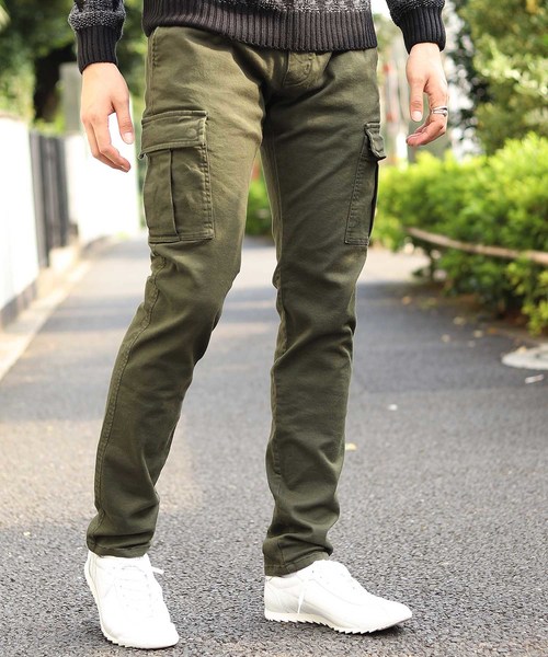 MEN'S BIGI（メンズビギ）の「ハイパワーストレッチ カーゴパンツ（カーゴパンツ・メンズ・ブラック/カーキ・LL/S/M/L）」の19枚目の写真