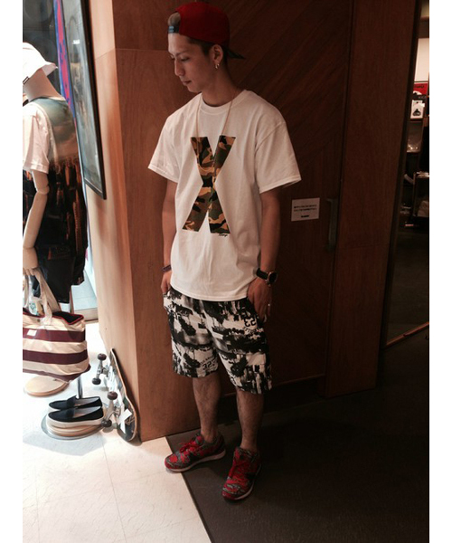 XLARGE(エクストララージ)の「S/S TEE BIG X(Tシャツ/カットソー・メンズ・パープル/ネイビー/バーガンディー/ホワイト/チャコールグレー・X-LARGE/MEDIUM/LARGE/SMALL)」の13枚目の写真