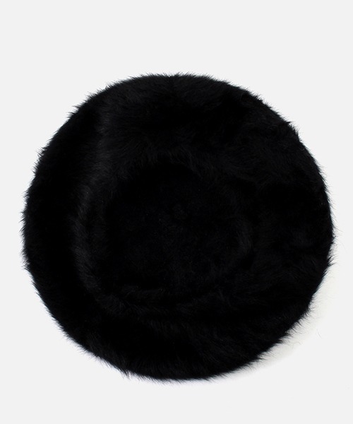 AZUL by moussy（アズールバイマウジー）の「SHAGGY BERET/シャギーベレー（ハンチング/ベレー帽・レディース・ブラック/ベージュ/グレー・FREE）」の15枚目の写真
