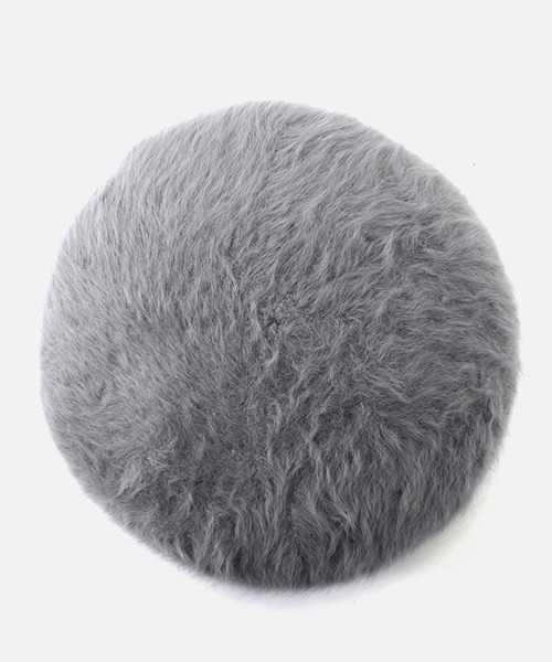 AZUL by moussy（アズールバイマウジー）の「SHAGGY BERET/シャギーベレー（ハンチング/ベレー帽・レディース・ブラック/ベージュ/グレー・FREE）」の11枚目の写真