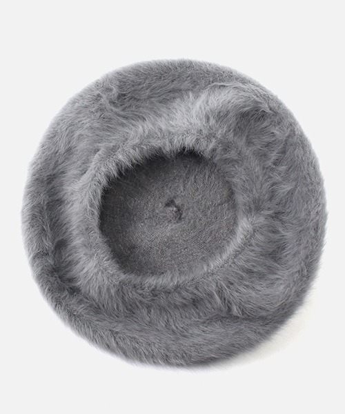 AZUL by moussy（アズールバイマウジー）の「SHAGGY BERET/シャギーベレー（ハンチング/ベレー帽・レディース・ブラック/ベージュ/グレー・FREE）」の10枚目の写真