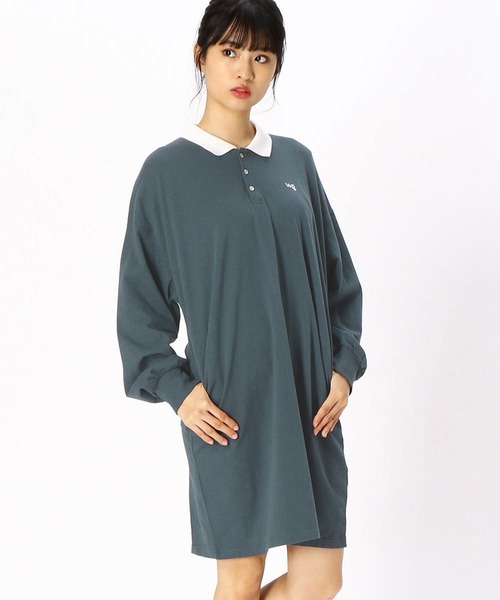 セール ロゴ刺繍ポロワンピース ワンピース 179 Wg イチナナキュウダブルジー のファッション通販 Zozotown