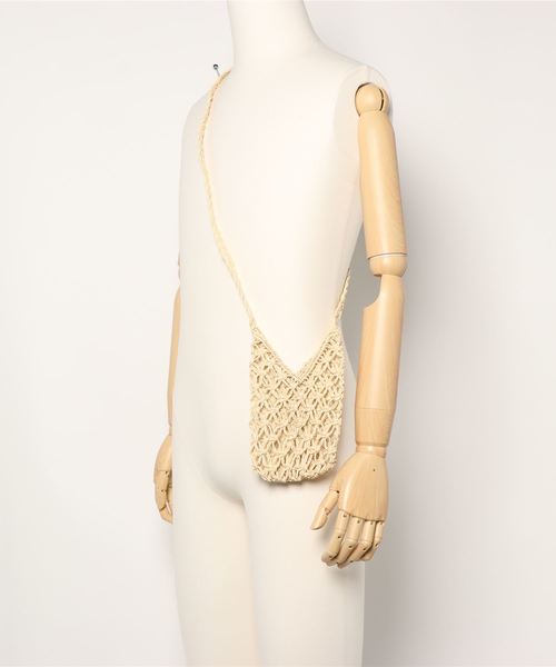 LOWRYS FARM（ローリーズファーム）の「ペーパーミニショルダー　864038（ショルダーバッグ・レディース・ベージュ/ブラウン/グレー・FREE）」の13枚目の写真