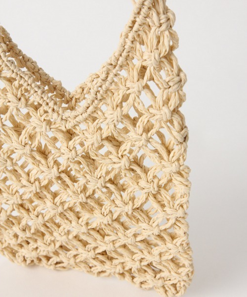 LOWRYS FARM（ローリーズファーム）の「ペーパーミニショルダー　864038（ショルダーバッグ・レディース・ベージュ/ブラウン/グレー・FREE）」の11枚目の写真