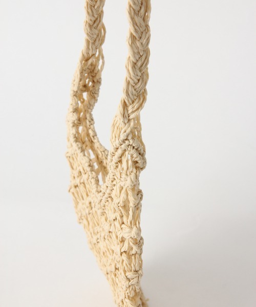 LOWRYS FARM（ローリーズファーム）の「ペーパーミニショルダー　864038（ショルダーバッグ・レディース・ベージュ/ブラウン/グレー・FREE）」の9枚目の写真