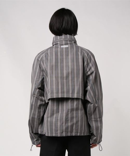 Name.（ネーム）の「【Name.】チェックウィンドブレーカー フーデッドブルゾン/NMJK-20SS-002（ブルゾン・メンズ・ネイビー/グレー・1/2）」の18枚目の写真