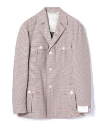 ESTNATION MEN�i�����j�́uESTNATION / �`�F�b�N���~���^���[�W���P�b�g��INTEGRAL WEAR���i�e�[���[�h�W���P�b�g�j�v