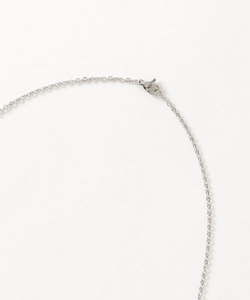 WEGO（ウィゴー）の「WEGO/パターンプレートチェーンネックレス（ネックレス・メンズ・シルバー・FREE）」の5枚目の写真