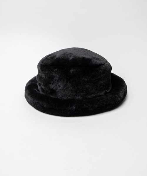 WEGO（ウィゴー）の「WEGO/ファーバケットハット（ハット・レディース・ブラック/オフホワイト/ライム/その他1・FREE）」の12枚目の写真