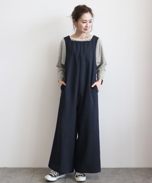 AMERICAN HOLIC | 【2020SS】スクエアネックサロペット ＊(サロペット/オーバーオール)