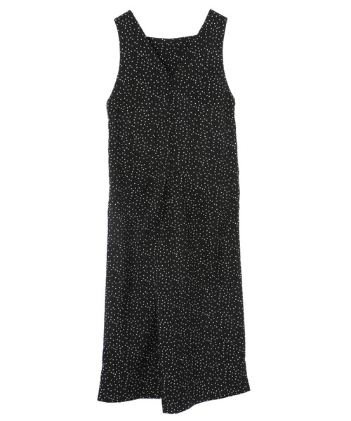 AMERICAN HOLIC(アメリカンホリック)の「スクエアネックサロペット *(サロペット/オーバーオール・レディース・モカ/ネイビー/ドット・MEDIUM/LARGE)」の13枚目の写真