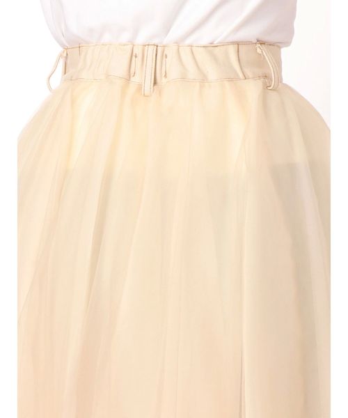 merry jenny（メリージェニー）の「ドッキングチュールスカート（スカート・レディース・アイボリー/インディゴブルー・FREE）」の17枚目の写真