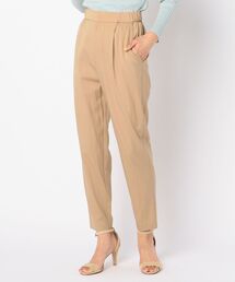 強撚キュプラテーパードパンツ