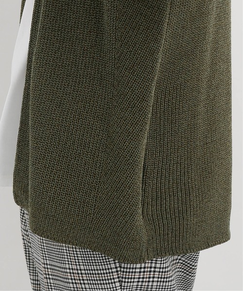 EDIFICE（エディフィス）の「レーヨンペ-パーカタアゼラップカーディガン（カーディガン/ボレロ・メンズ・ホワイト/ベージュ/カーキ/ネイビー/ブルー・SMALL/MEDIUM/LARGE）」の17枚目の写真