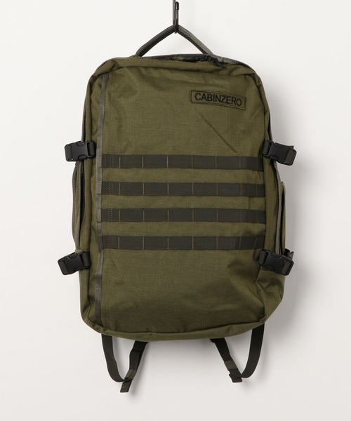 CABINZERO(キャビンゼロ)の「『cabin ZERO(キャビンゼロ)』 MILITARY 44L(バックパック/リュック・メンズ・ブラック/カーキ/サンドベージュ/ネイビー・FREE)」の4枚目の写真
