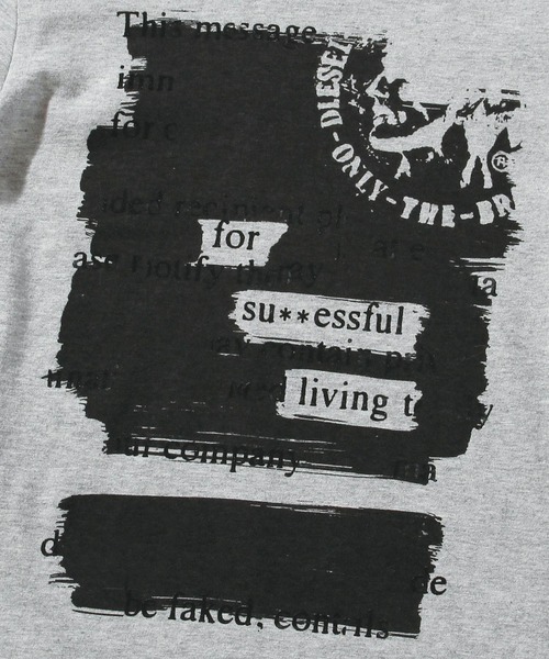 DIESEL KIDS(ディーゼルキッズ)の「DIESEL(ディーゼル)Kids & Junior グラフィックデザインコットン半袖Tシャツカットソー(Tシャツ/カットソー・キッズ・ライトグレー/レッド/イエロー/ベージュ/ブルー・4Y/12Y/10Y/8Y/14Y/16Y/6Y)」の13枚目の写真
