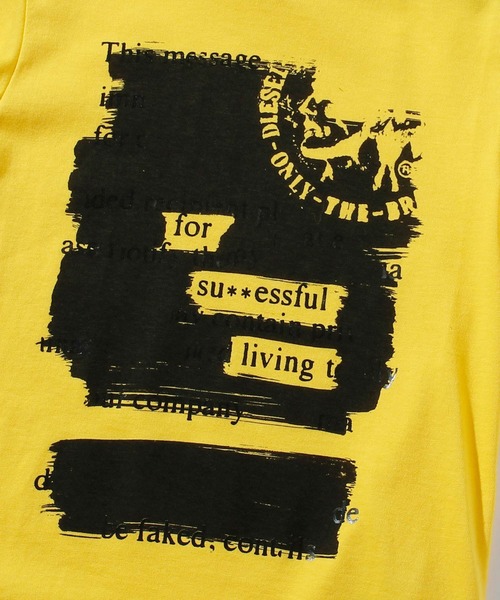 DIESEL KIDS(ディーゼルキッズ)の「DIESEL(ディーゼル)Kids & Junior グラフィックデザインコットン半袖Tシャツカットソー(Tシャツ/カットソー・キッズ・ライトグレー/レッド/イエロー/ベージュ/ブルー・4Y/12Y/10Y/8Y/14Y/16Y/6Y)」の8枚目の写真