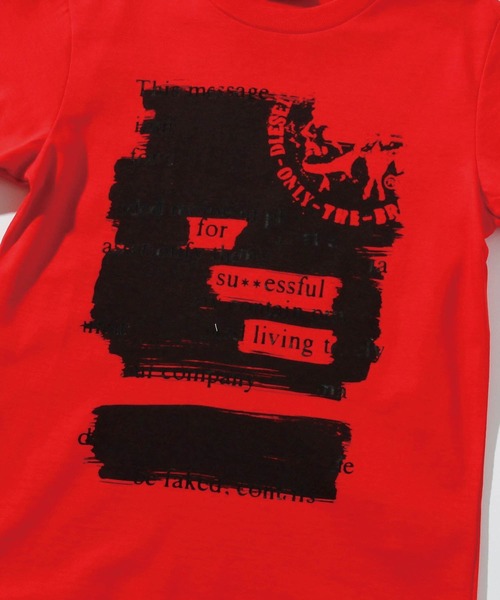 DIESEL KIDS(ディーゼルキッズ)の「DIESEL(ディーゼル)Kids & Junior グラフィックデザインコットン半袖Tシャツカットソー(Tシャツ/カットソー・キッズ・ライトグレー/レッド/イエロー/ベージュ/ブルー・4Y/12Y/10Y/8Y/14Y/16Y/6Y)」の7枚目の写真