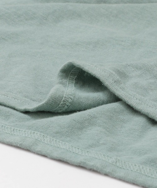 siiwa（シーワ）の「ヘンプコットンベルト付きTee（Tシャツ/カットソー・レディース・ミント/ナチュラル/グリーン系その他・ONE）」の9枚目の写真