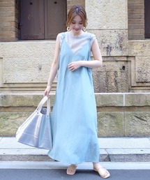 DouDou | シアータンク×ワンピースセット(ワンピース)