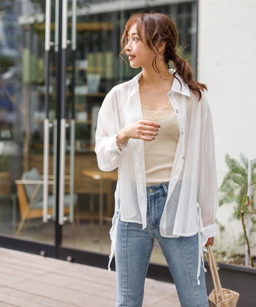 シアーシャツ シアーシャツ | Omekashi(オメカシ)レディース | PAL CLOSET