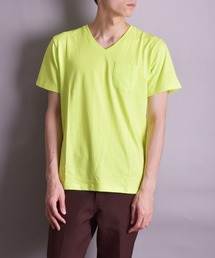 VIBGYOR Select/無地半袖VネックTEE(BL)