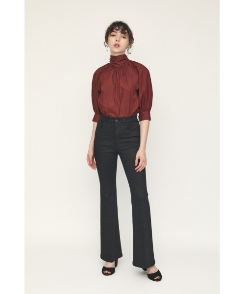SLY（スライ）の「STAND GATHER RIBBON トップス（シャツ
