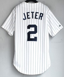 美品 90s Majestic YANKEES ヤンキース ベースボールシャツ 90s Majestic 
