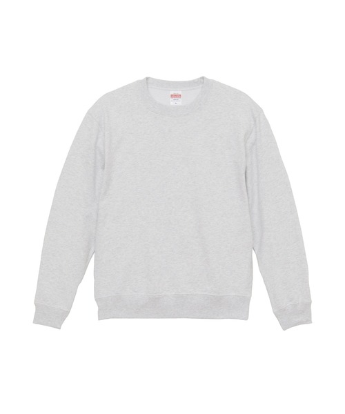 United Athle（ユナイテッドアスレ）の「United Athle/10.0オンス クルーネック 無地 スウェット（裏パイル）（スウェット・メンズ・ホワイト/ブラック/チャコールグレー/ライトグレー/ライトカーキ/ナチュラル/ネイビー/ライトピンク/オレンジ/バーガンディー/オリーブ/ターコイズブルー/レモンイエロー/グリーン/パープル/フューシャピンク/ライトグリーン/ゴールド/グレイッシュブルー/ライトオリーブ/ダークブラウン/ライトベージュ/ロイヤルブルー/スミクロ/アッシュグレー/ダークグリーン/レッド/ペールイエロー・MEDIUM/LARGE/X-LARGE/SMALL/S）」の7枚目の写真